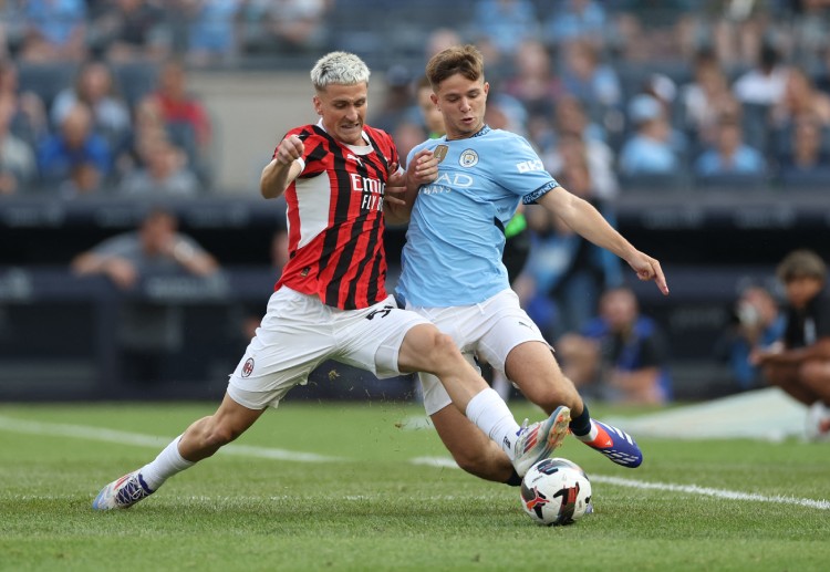 Manchester City suffered a 2-3 defeat against AC Milan in a club friendly match