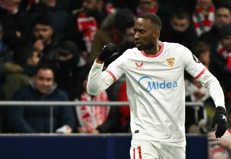 西甲联赛 卢克巴基奥9球领跑塞维利亚射手榜。