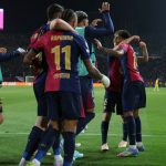 바르셀로나는 챔피언스리그 준결승 1차전에서 4-0으로 승리했다.