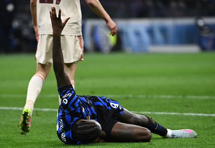 Marcus Thuram is still in question to play for Inter Milan's Champions League semi-final battle against Barcelona