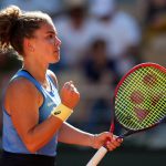 Jasmine Paolini defeated Yuliia Starodubtseva at the French Open with a score of 6-4, 6-1