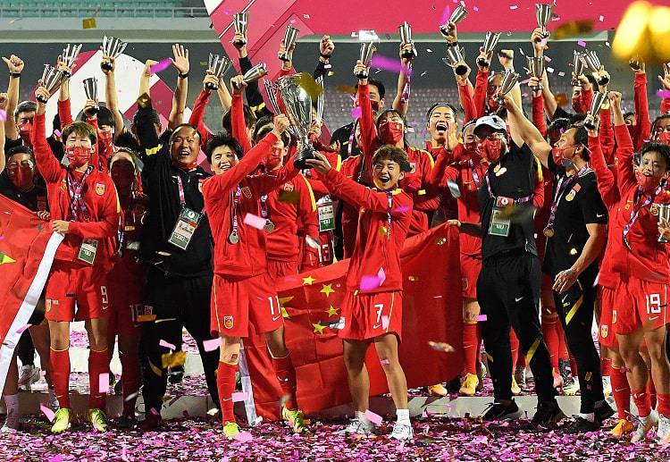 Since AFC Women’s Asian Cup's inception in 1975, China have claimed a record nine titles