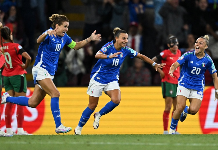 Tuyển nữ Italia thắng 1 và hòa 1 sau 2 trận vòng bảng Euro nữ 2025