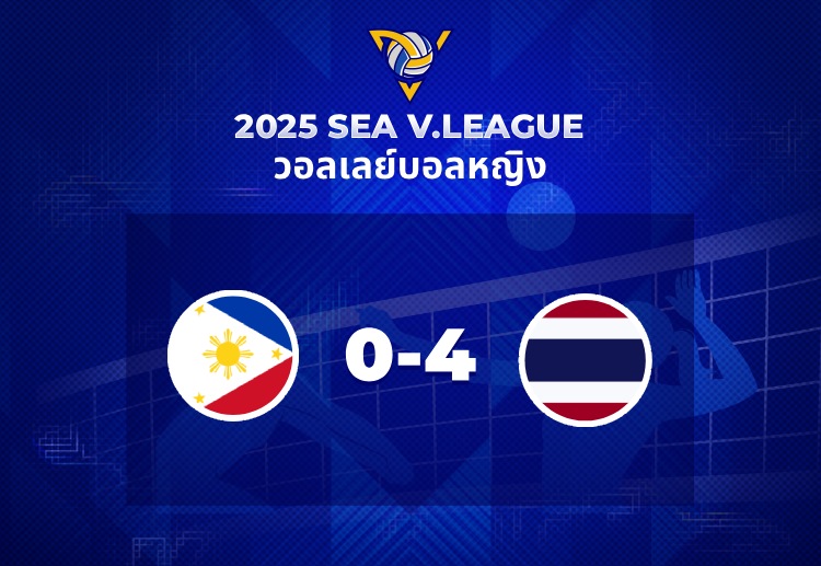 ทีมชาติไทย เก็บชัย 2 นัดรวด วอลเลย์บอล ซี วี ลีก 2025