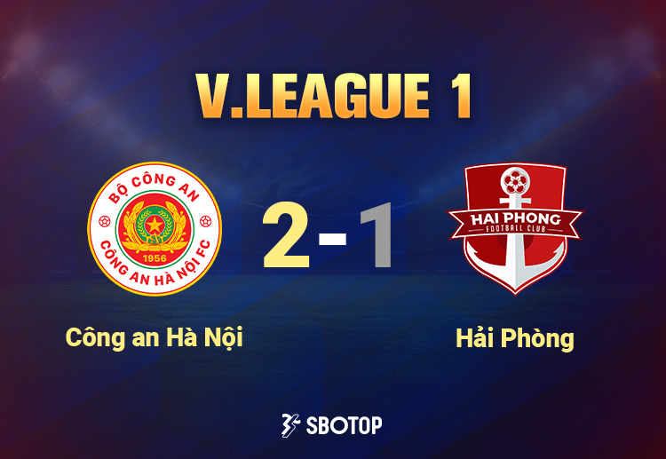 CAHN tạm vươn lên ngôi đầu BXH V.League 2025/26