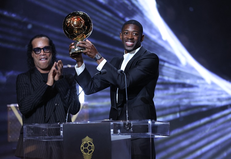 ၂၀၂၅ ခုနှစ် အတွက် ဘယ်လွန်ဒေါဆု ကိုတော့ ပီအက်စ်ဂျီက ပြင်သစ် တိုက်စစ် ကစားသမား အူစမန်နီ ဒမ်ဘီလီက ဆွတ်ခူးသွားခဲ့ပါတယ်။