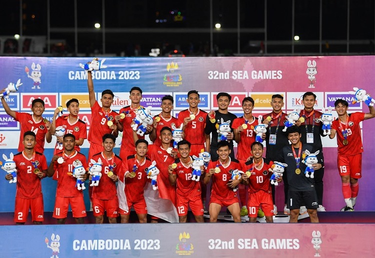 Tuyển bóng đá Indonesia chuẩn bị cho giải SEA Games 2025