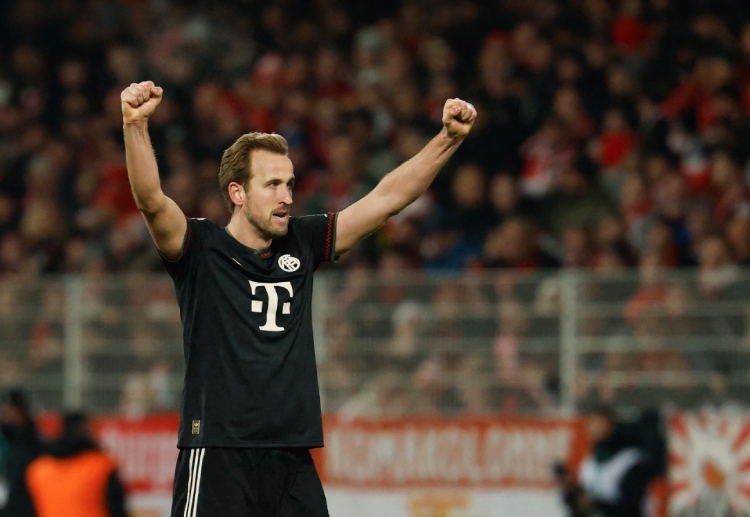 Harry Kane đang dẫn đầu danh sách vua phá lưới Bundesliga