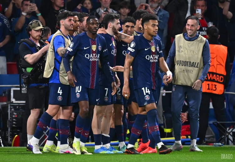 Can Khvicha Kvaratskhelia score for PSG once again in their next Champions League match?