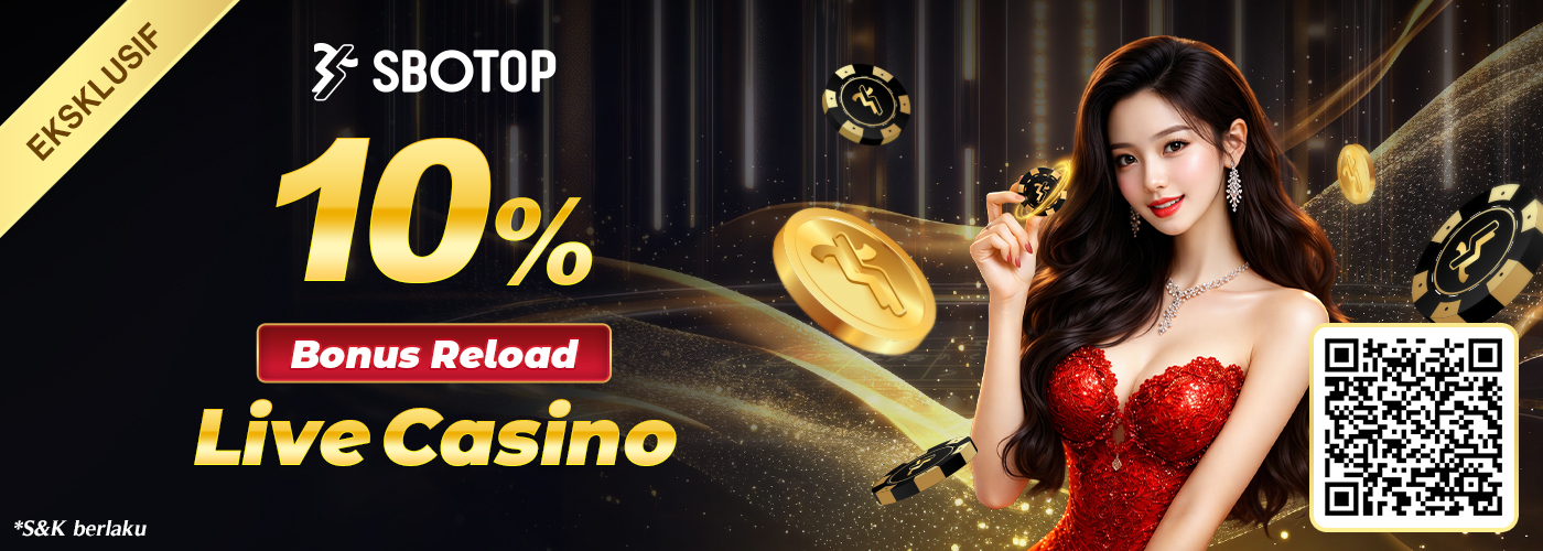 10% Bonus Reload Live Casino