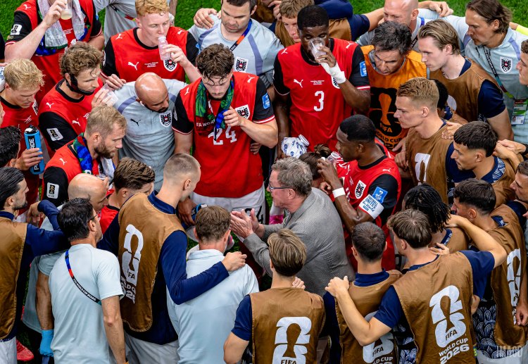 A Áustria garante uma classificação histórica aos 16 avos de final da Copa do Mundo de 2026 e enfrentará a Espanha após terminar em segundo lugar no Grupo J.