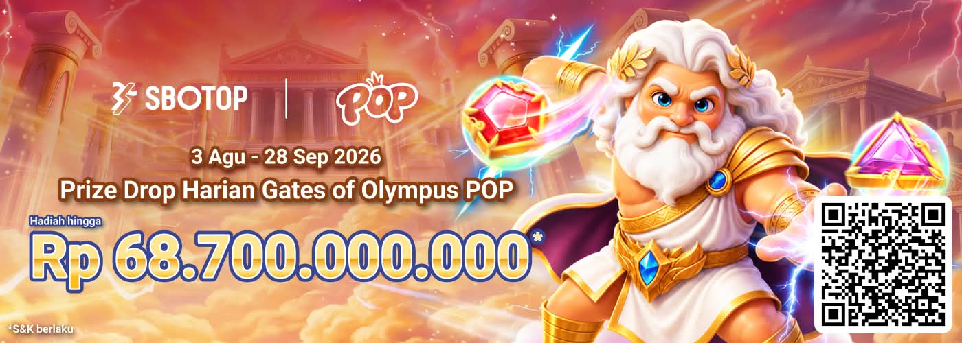 Prize Drop Harian Gates of Olympus POP Pragmatic Play 