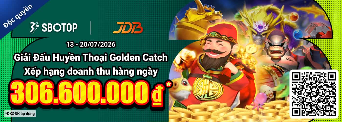 Giải Đấu Huyền Thoại Golden Catch JDB